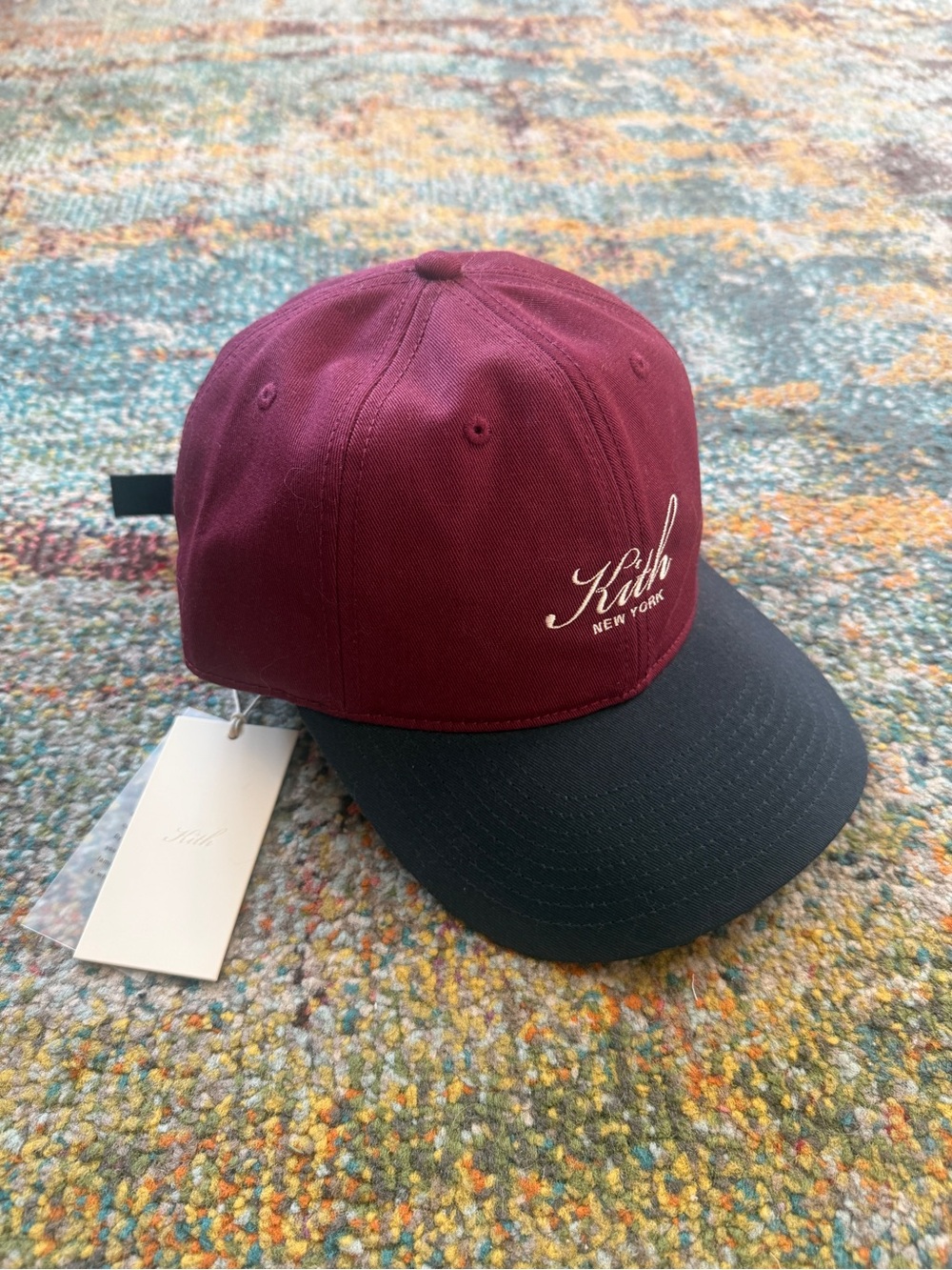 Kith Two Tone Twill Kith Script Dad Hat